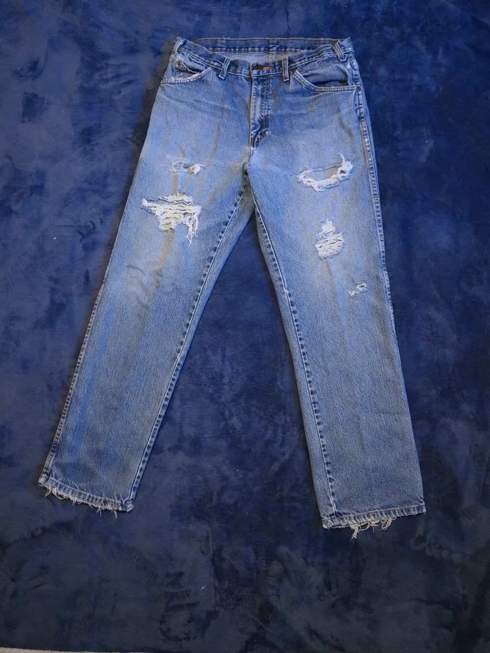 Men's Distressed vintage Dickies worker pants